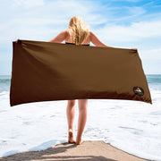 TOP OF THE LINE EDITION COZY BROWN TOWEL