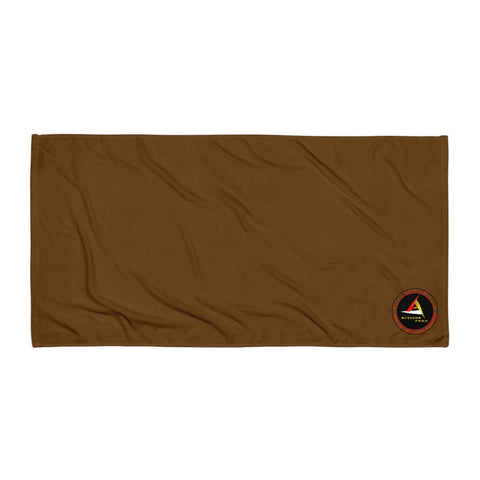 TOP OF THE LINE EDITION COZY BROWN TOWEL