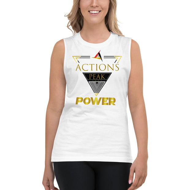 ACTIONS PEAK POWER UNISEX MUSCLE SHIRT